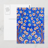 briefkaart van iznik keramiek (Voorkant / Achterkant)