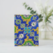 briefkaart van iznik keramiek (Staand voorkant)
