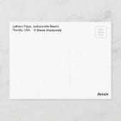 Briefkaart van Jacksonville Beach, Florida (Achterkant)