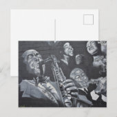 Briefkaart van Jazz Legends (Detroit, MI) (Voorkant / Achterkant)