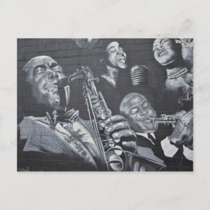 Briefkaart van Jazz Legends (Detroit, MI)