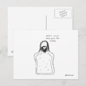 briefkaart van jesus crust (Voorkant / Achterkant)