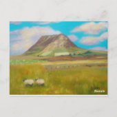 Briefkaart van Joanne Casey in Slemish Mountain Pa (Achterkant)