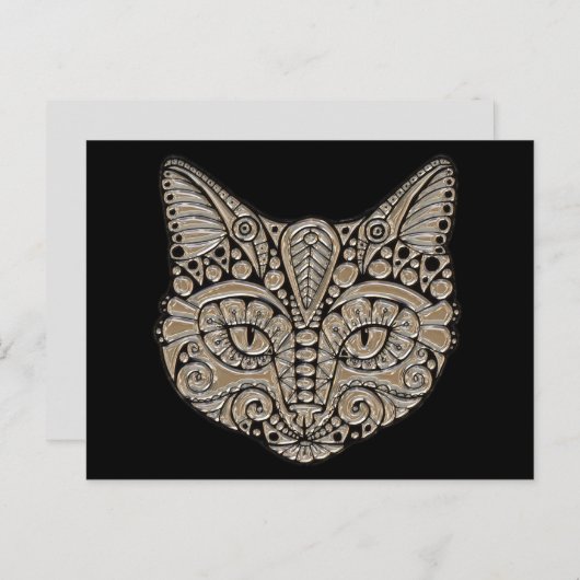 briefkaart van juwelen (Voorkant / Achterkant)