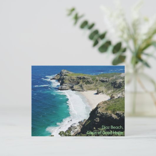 Briefkaart van Kaap van Hood Hope, Zuid-Afrika (Staand voorkant)