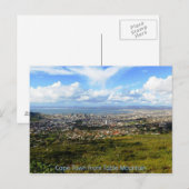 Briefkaart van Kaapstad uit het Tafelgebergte (Voorkant / Achterkant)