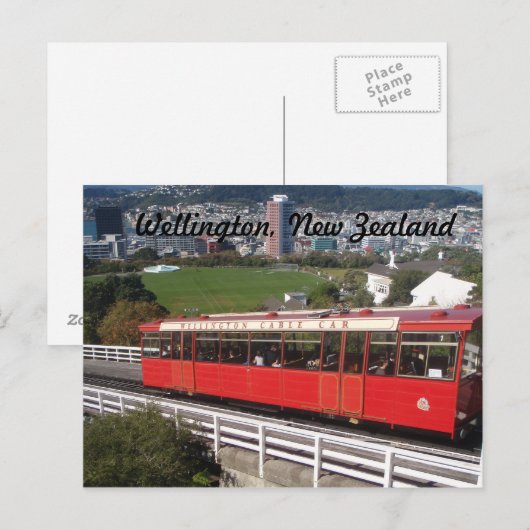 Briefkaart van kabelgoten (Voorkant / Achterkant)