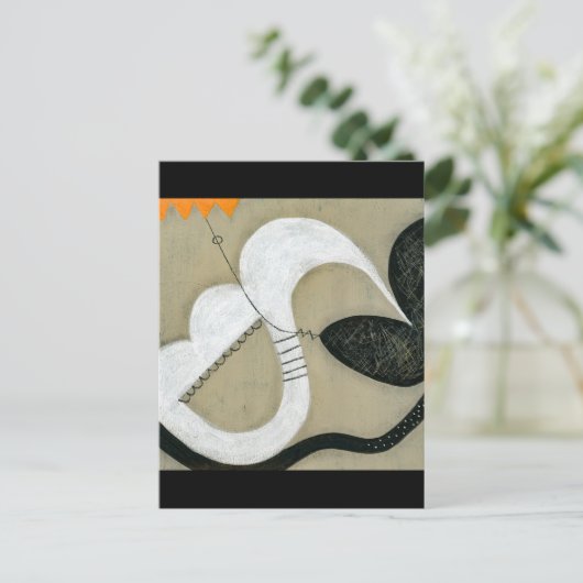 Briefkaart van kalkoenen (Staand voorkant)