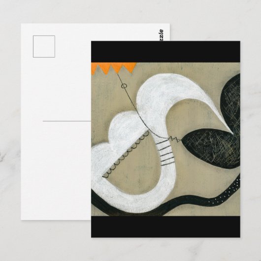 Briefkaart van kalkoenen (Voorkant / Achterkant)