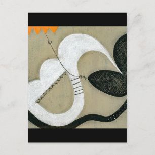 Briefkaart van kalkoenen