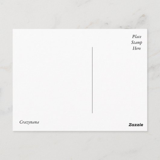 Briefkaart van kalkoenen (Achterkant)