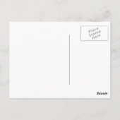 Briefkaart van kalkoenen (Achterkant)