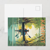 Briefkaart van Kampot (Voorkant / Achterkant)