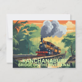 Briefkaart van Kanchanaburi