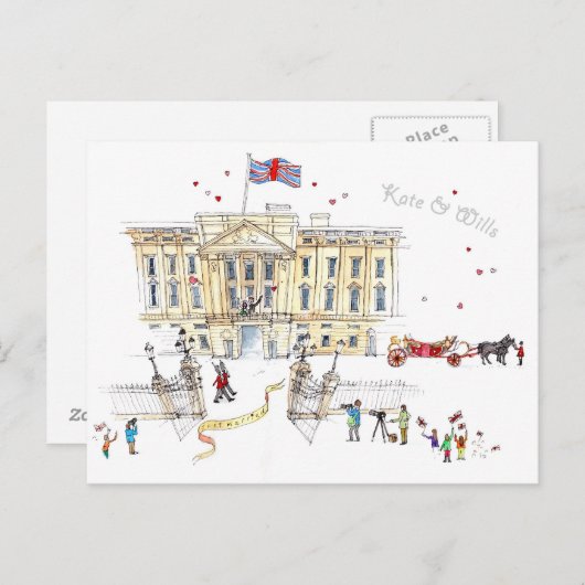 Briefkaart van Kate & Wills (Voorkant / Achterkant)