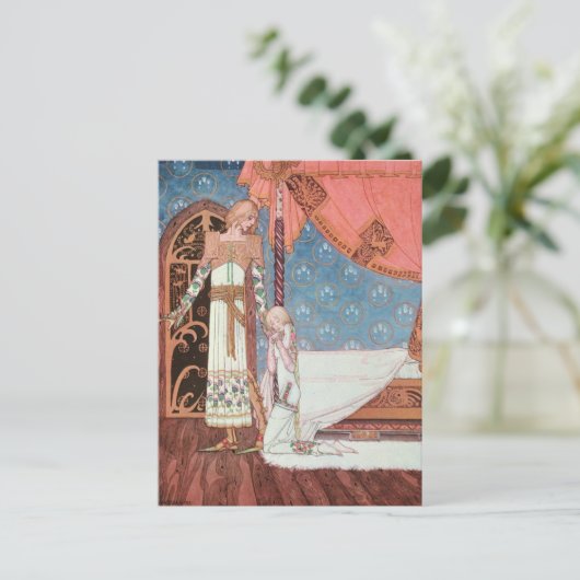 Briefkaart van Kay Nielsen (Staand voorkant)