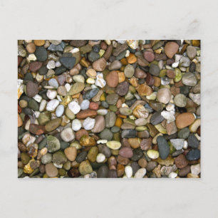 Briefkaart van kebbels/stenen