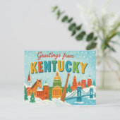 BRIEFKAART VAN KENTUCKY (Staand voorkant)