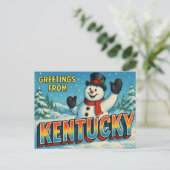 BRIEFKAART VAN KENTUCKY (Staand voorkant)