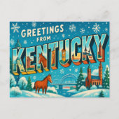 BRIEFKAART VAN KENTUCKY (Voorkant)