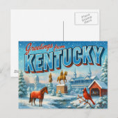 BRIEFKAART VAN KENTUCKY (Voorkant / Achterkant)