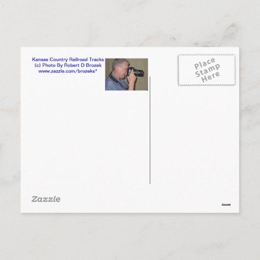 Briefkaart van KERSTMIS van het SPOOR van de (Achterkant)