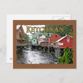 Briefkaart van Ketchikan (Voorkant / Achterkant)