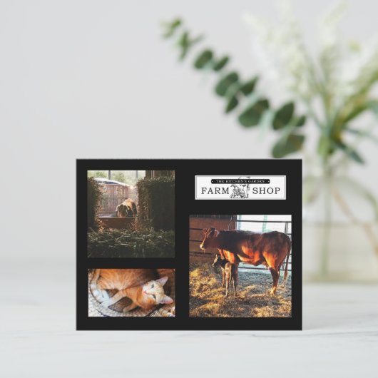 Briefkaart van keukens voor tuinbouw (Staand voorkant)