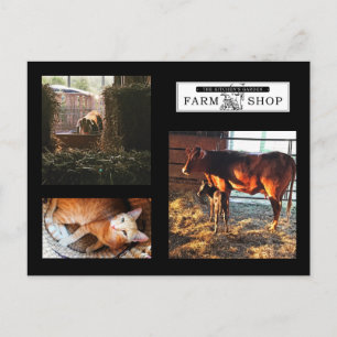 Briefkaart van keukens voor tuinbouw