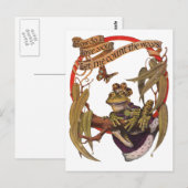 Briefkaart van Kikkerpins (Voorkant / Achterkant)