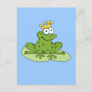 Briefkaart van kikkervis