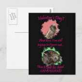 Briefkaart van Kimber Candycane Valentijns (Voorkant / Achterkant)