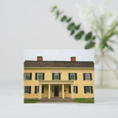 Briefkaart van King Manor Museum (Staand voorkant)