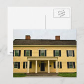 Briefkaart van King Manor Museum (Voorkant / Achterkant)