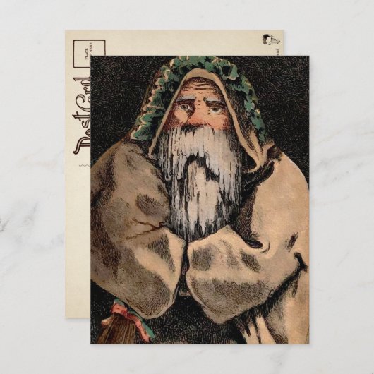  Briefkaart van King Winter (Voorkant / Achterkant)