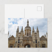 Briefkaart van King's College Cambridge (Voorkant / Achterkant)