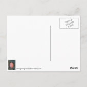 Briefkaart van kippen (Achterkant)