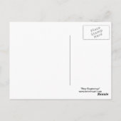 Briefkaart van Kitten Butterfly (Achterkant)