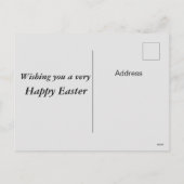   Briefkaart van klein meisje (Achterkant)