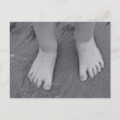 Briefkaart van kleine tenen (Voorkant)