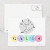 Briefkaart van Knachtingales (Voorkant / Achterkant)