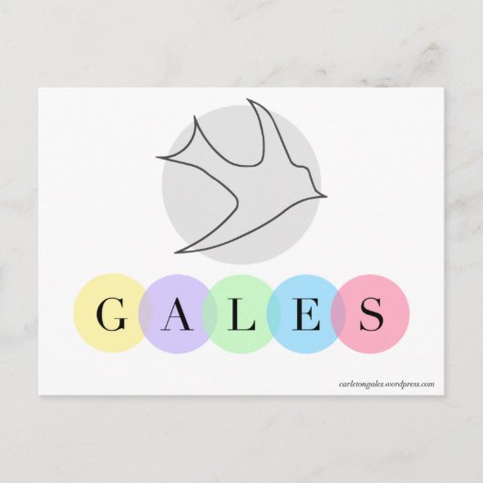 Briefkaart van Knachtingales (Voorkant)