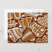 Briefkaart van koekjes en koekjes (Voorkant / Achterkant)