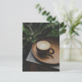Briefkaart van koffie (Staand voorkant)