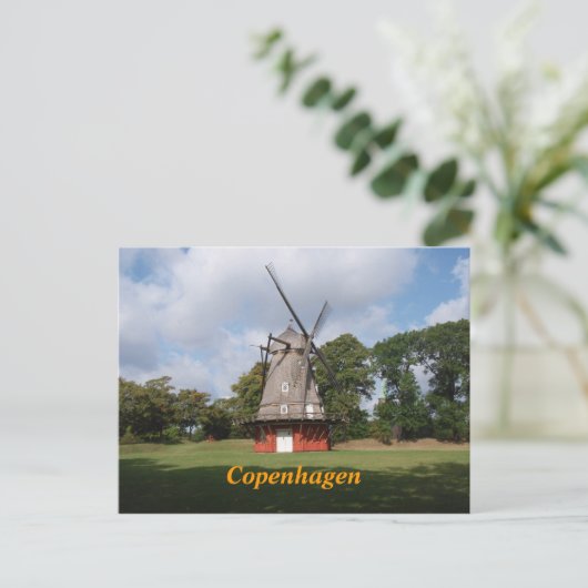 Briefkaart van Kopenhagen (Staand voorkant)