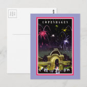 Briefkaart van Kopenhagen (Voorkant / Achterkant)