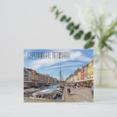 Briefkaart van Kopenhagen-Denemarken (Staand voorkant)