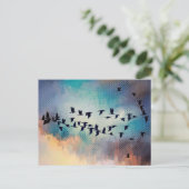 Briefkaart van kuddes (Staand voorkant)