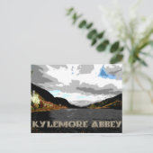 Briefkaart van Kylemore Abbey (Staand voorkant)