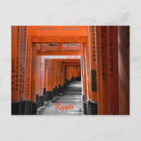 Briefkaart van Kyoto — Fushimi Inari Shrine
